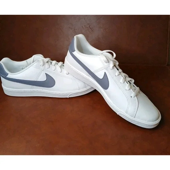 Nike Court Royale White Light Carbon Men's Sz 9.5 M Low Top Sneakers Shoes #1296